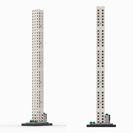 Die Supertalls der Milliardäre Manhattan Skyline Klemmbausteine - LesDiyproduct_type##