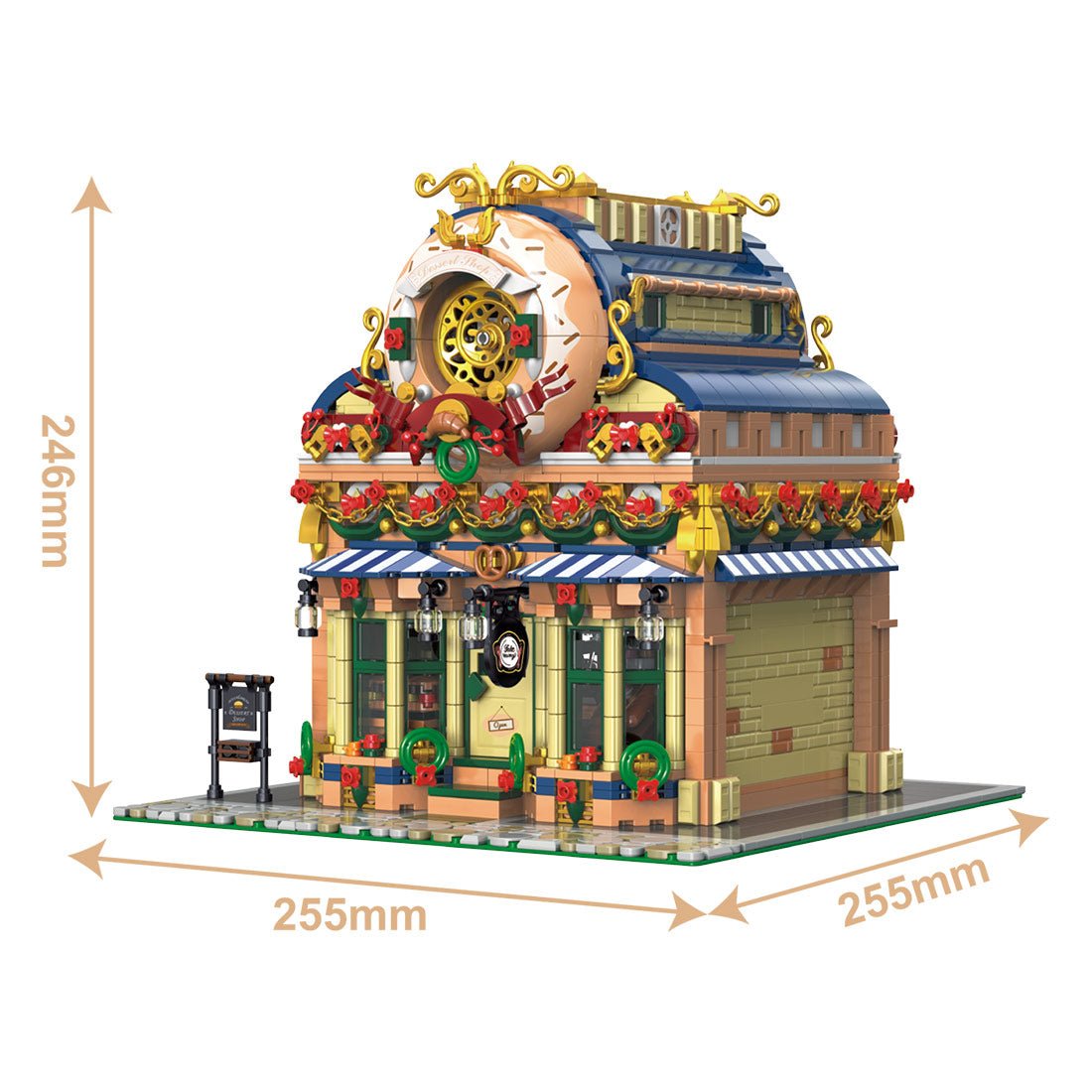 Donut - Dessert - Workshop Klemmbausteine - LesDiyproduct_type##