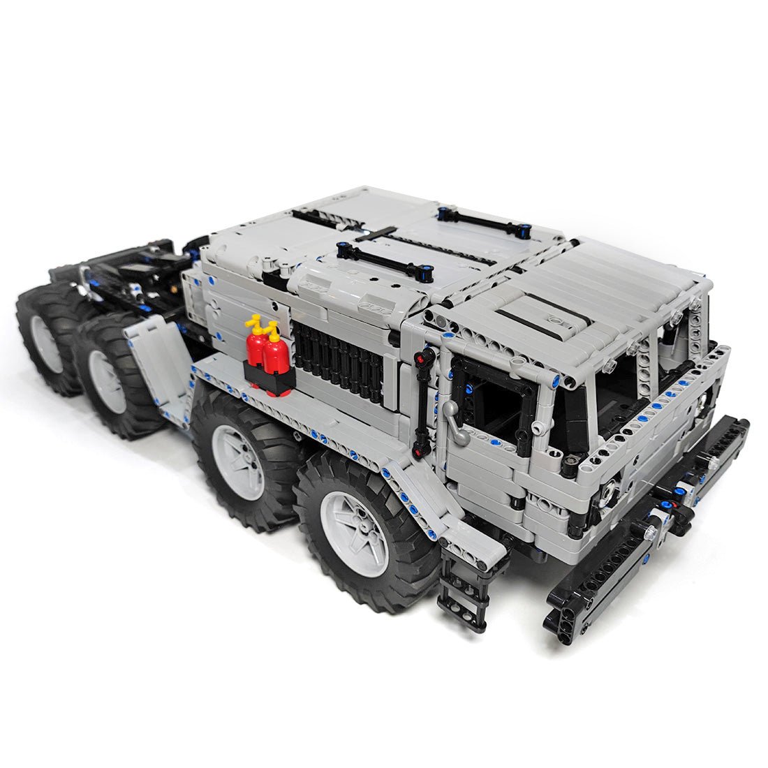 Dynamische Version MOC MAZ - 537 8x8 Militär - LKW Klemmbausteine - LesDiyproduct_type##