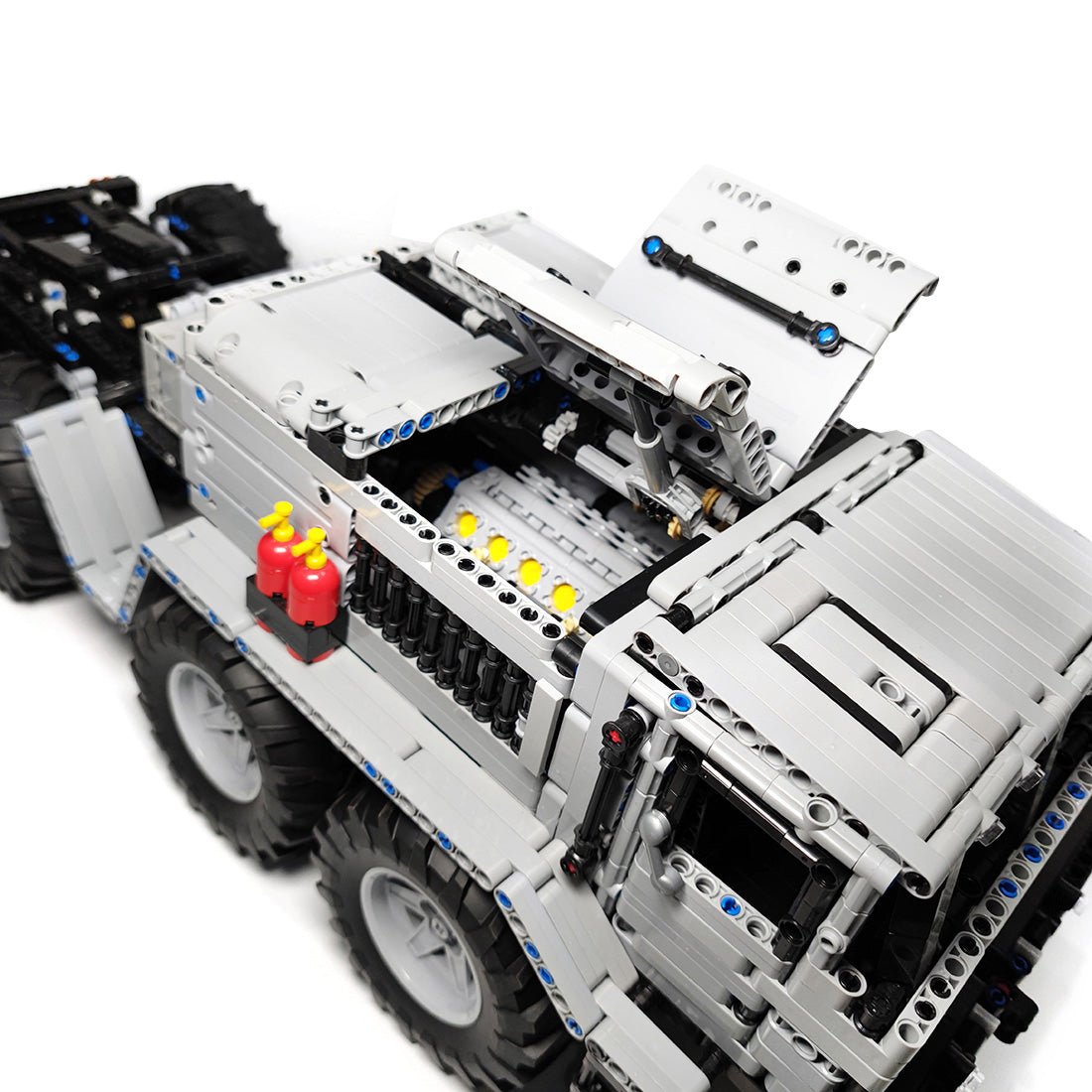 Dynamische Version MOC MAZ - 537 8x8 Militär - LKW Klemmbausteine - LesDiyproduct_type##
