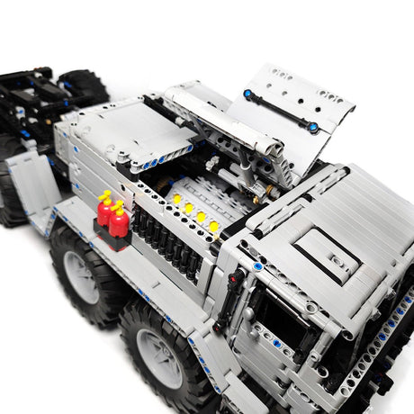 Dynamische Version MOC MAZ - 537 8x8 Militär - LKW Klemmbausteine - LesDiyproduct_type##
