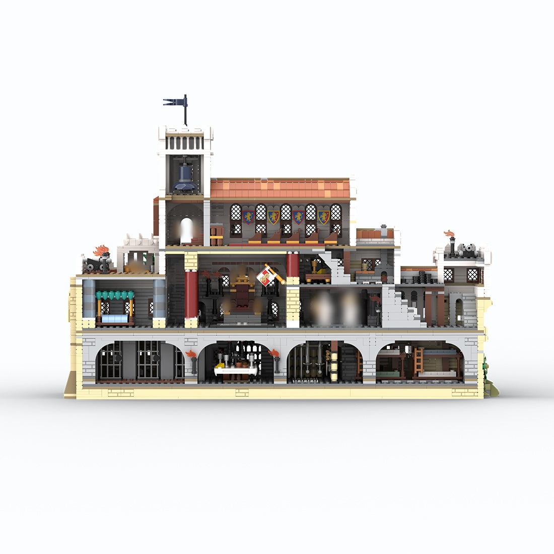 MOC-274904 Zitadelle von Monsburgh Klemmbausteine