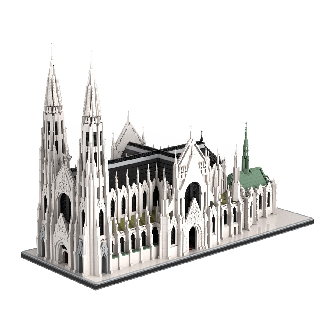 MOC-276548 St. Patrick’s Cathedral in New York – vollständig Klemmbausteine