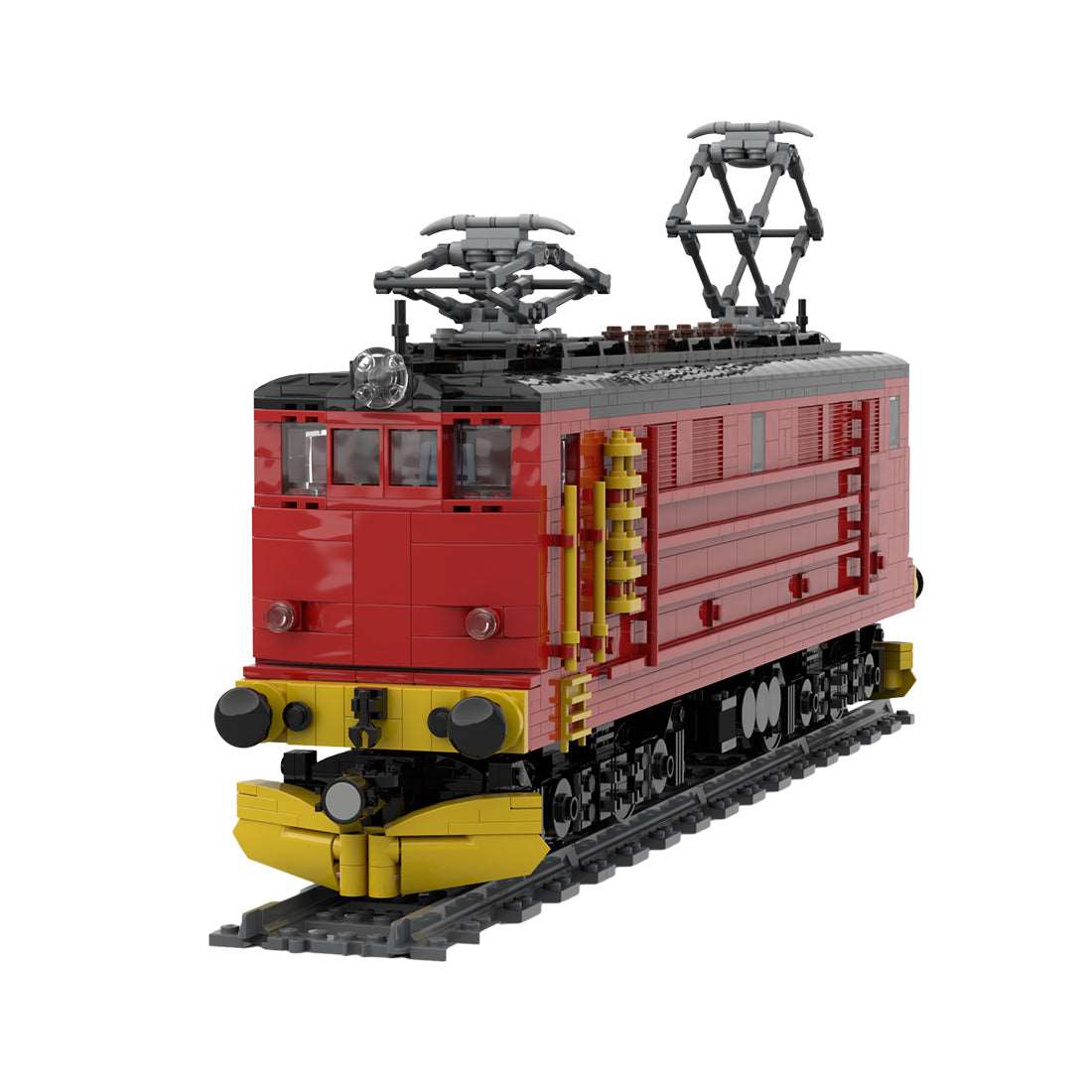 EL11 Bogie Electric Locomotive Train Kleembausteine - LesDiyproduct_type##
