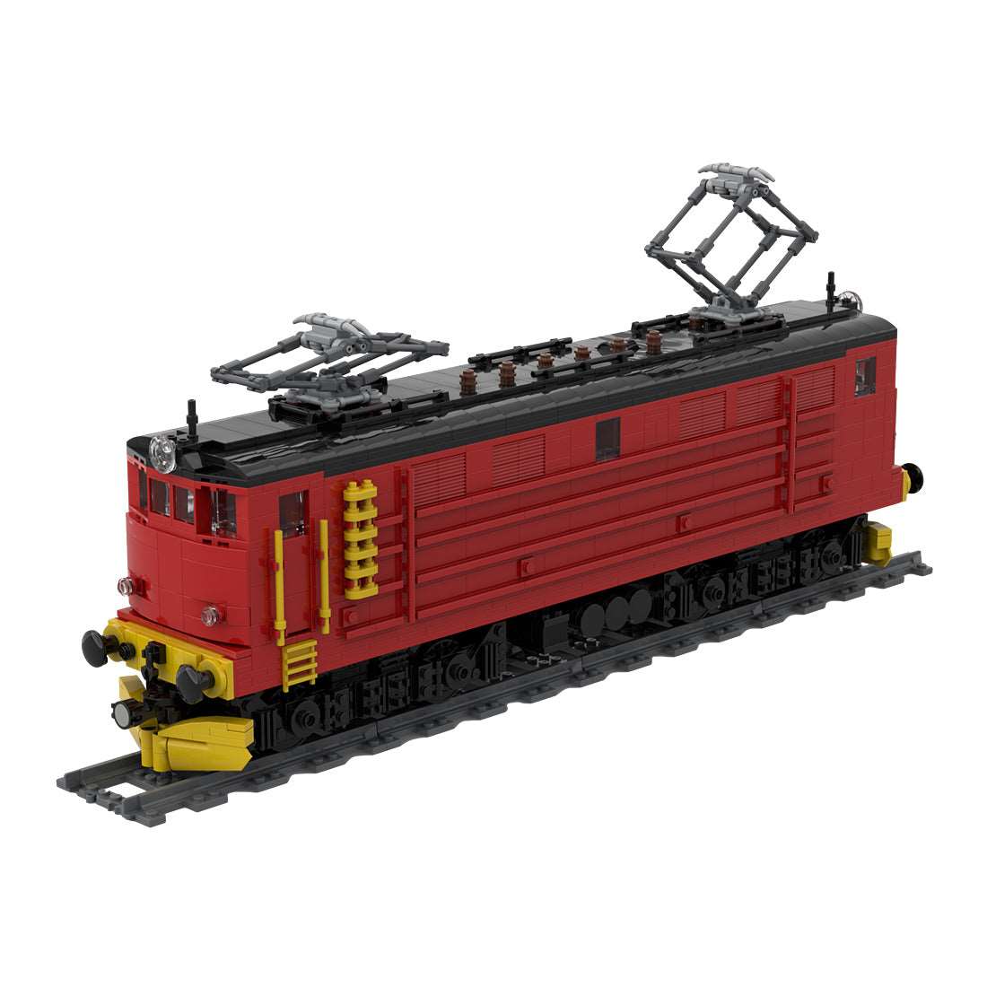 EL11 Bogie Electric Locomotive Train Kleembausteine - LesDiyproduct_type##