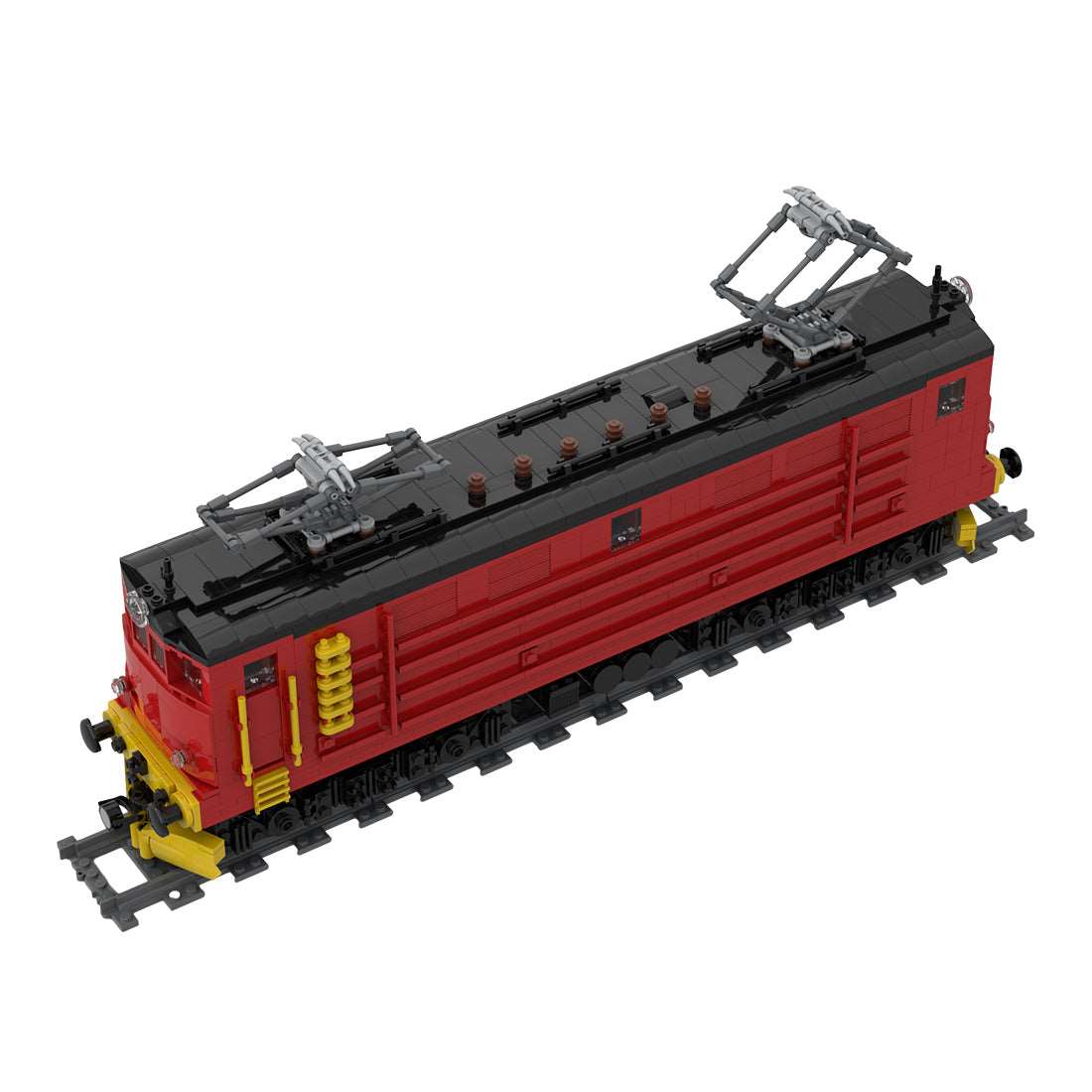 EL11 Bogie Electric Locomotive Train Kleembausteine - LesDiyproduct_type##