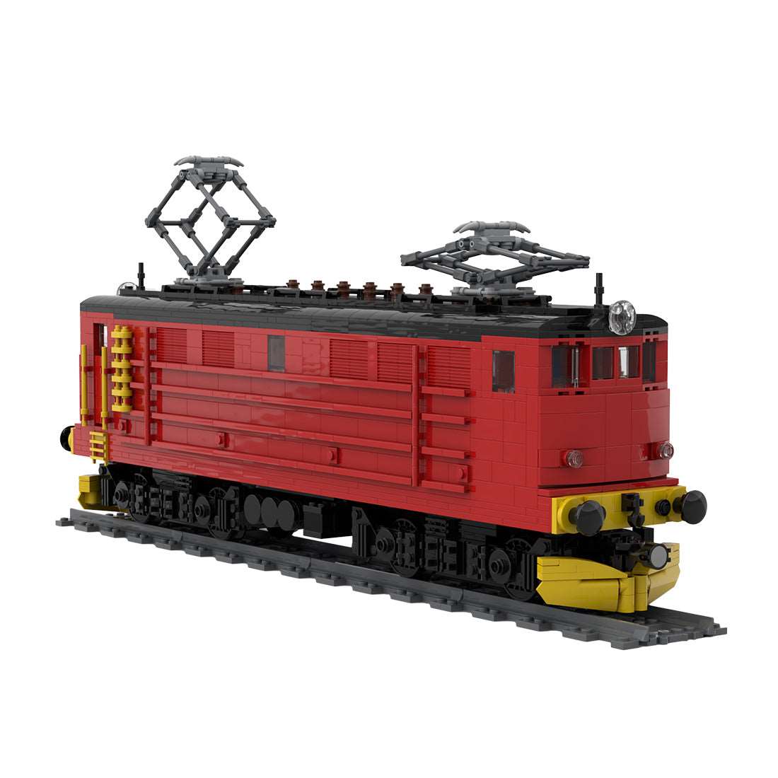 EL11 Bogie Electric Locomotive Train Kleembausteine - LesDiyproduct_type##