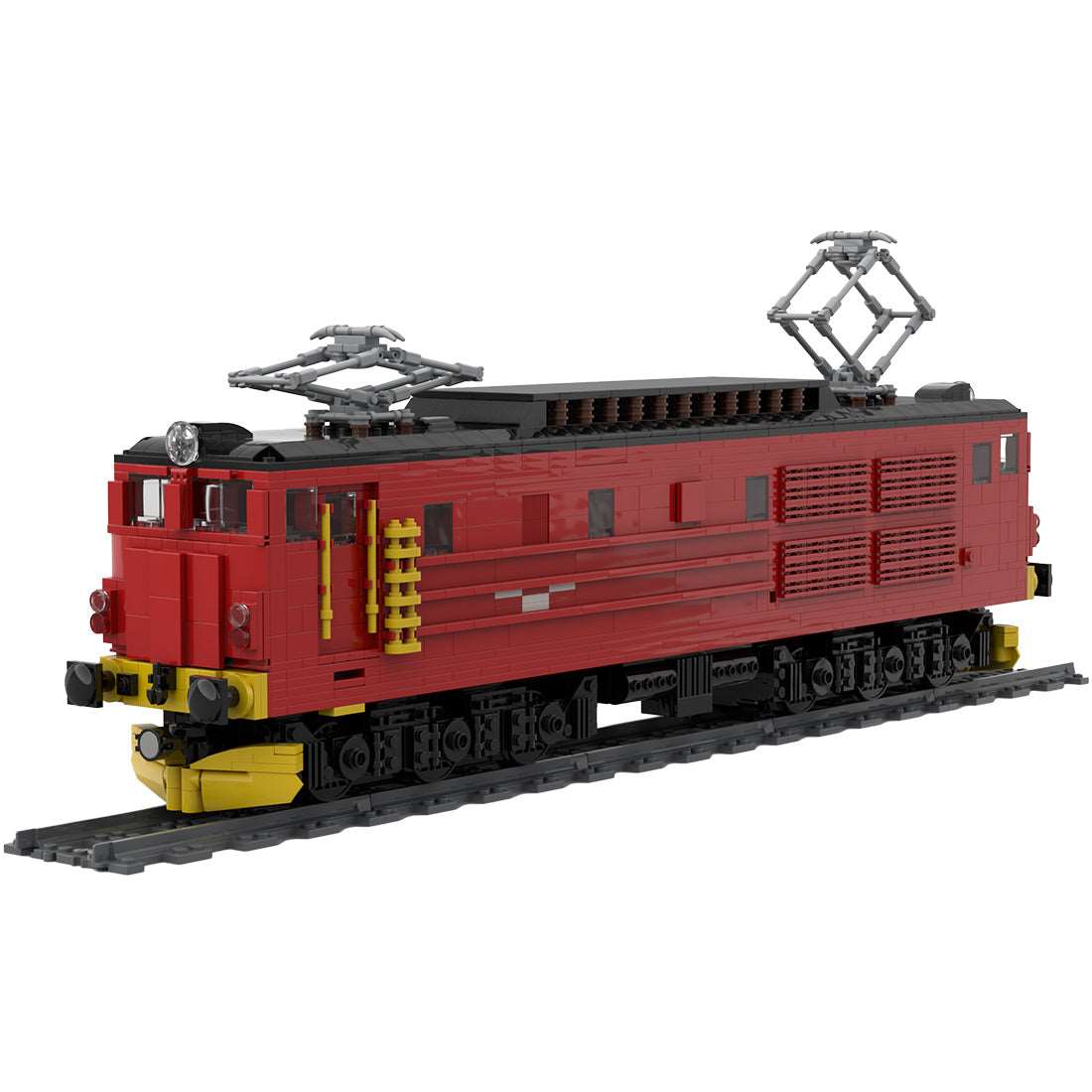 EL14 Cargo Electric Locomotive Train Kleembausteine - LesDiyproduct_type##
