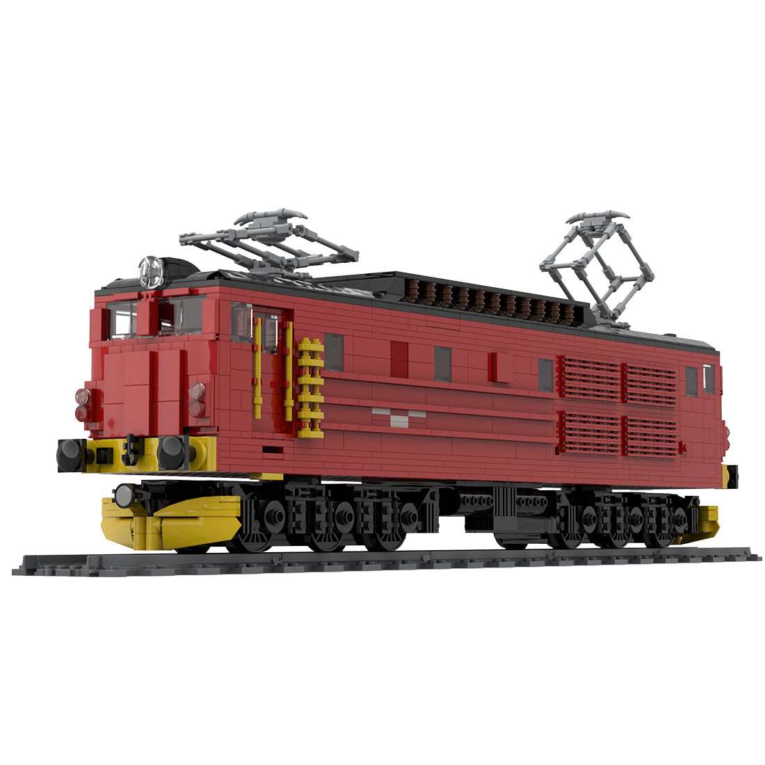 EL14 Cargo Electric Locomotive Train Kleembausteine - LesDiyproduct_type##