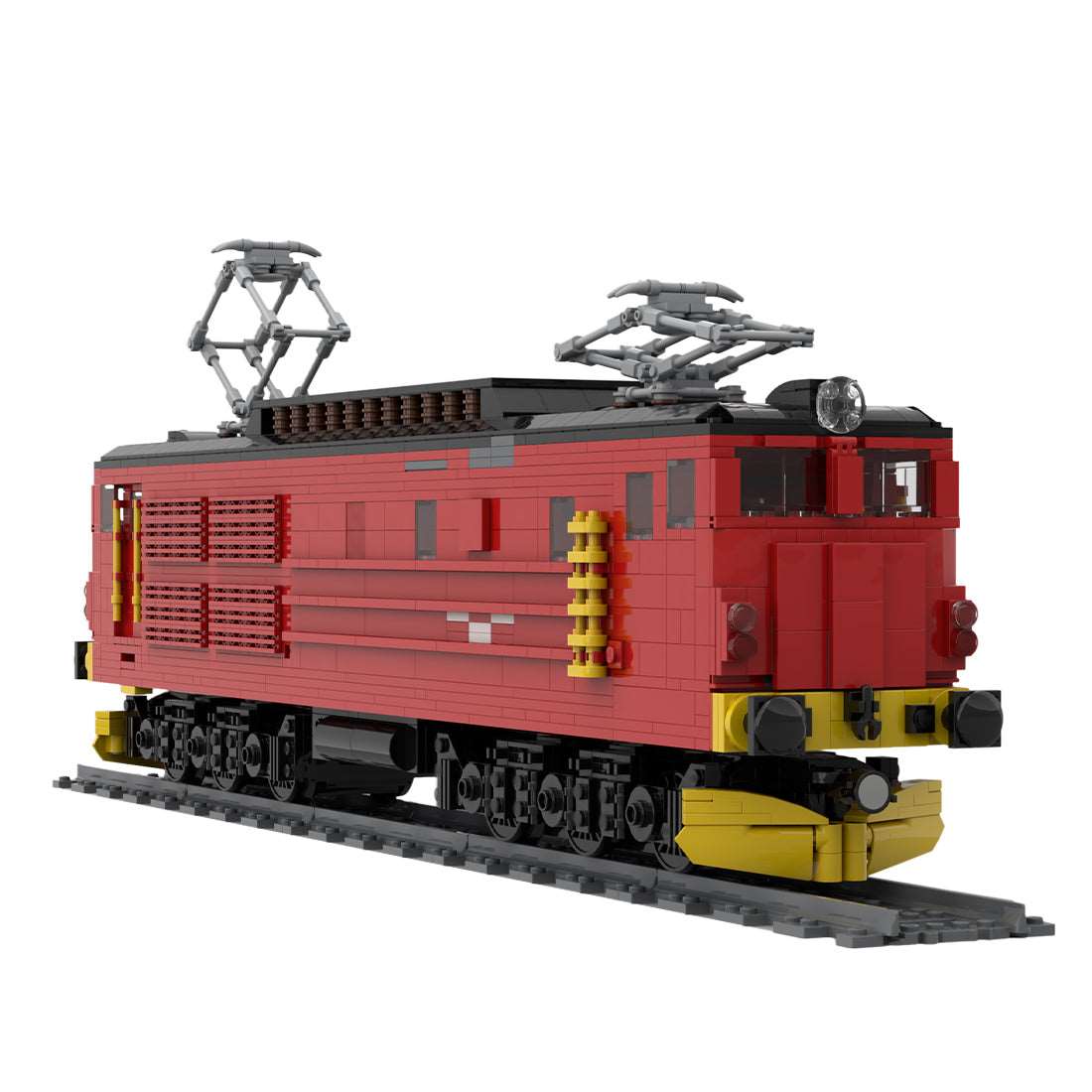 EL14 Cargo Electric Locomotive Train Kleembausteine - LesDiyproduct_type##