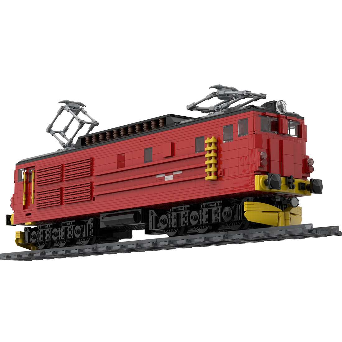 EL14 Cargo Electric Locomotive Train Kleembausteine - LesDiyproduct_type##