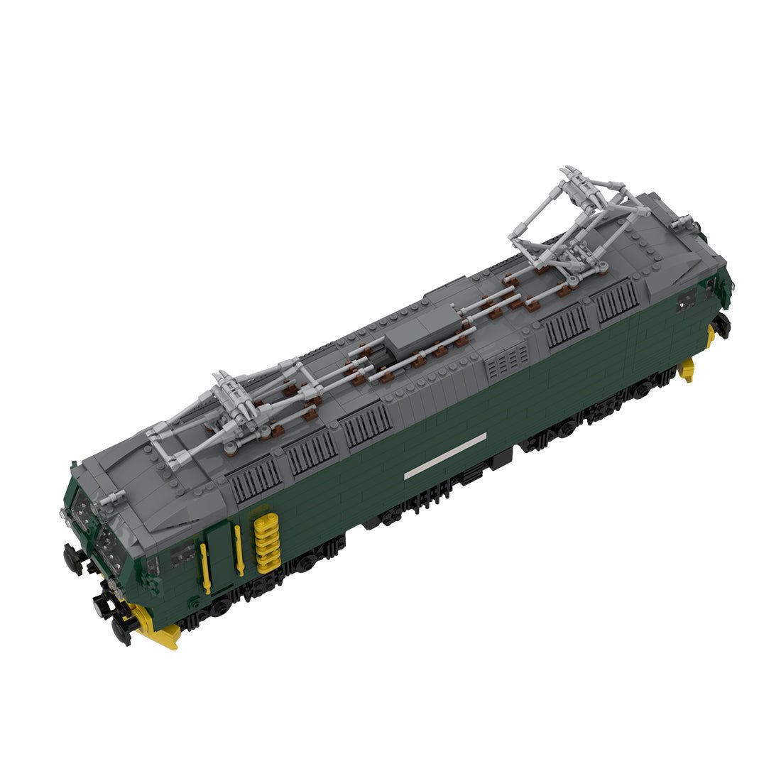EL17 Electric Locomotive Train Kleembausteine - LesDiyproduct_type##