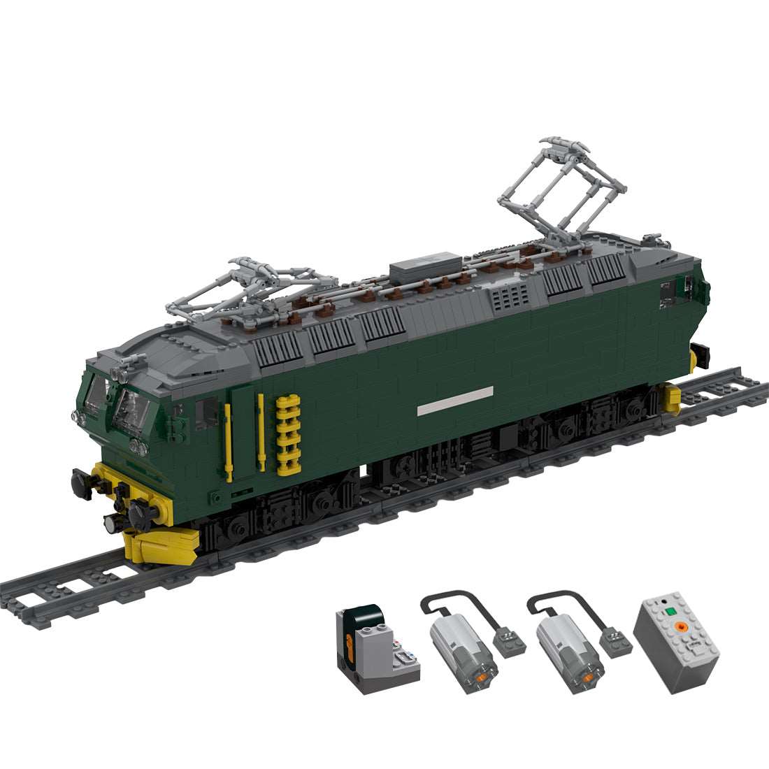 EL17 Electric Locomotive Train Kleembausteine - LesDiyproduct_type##