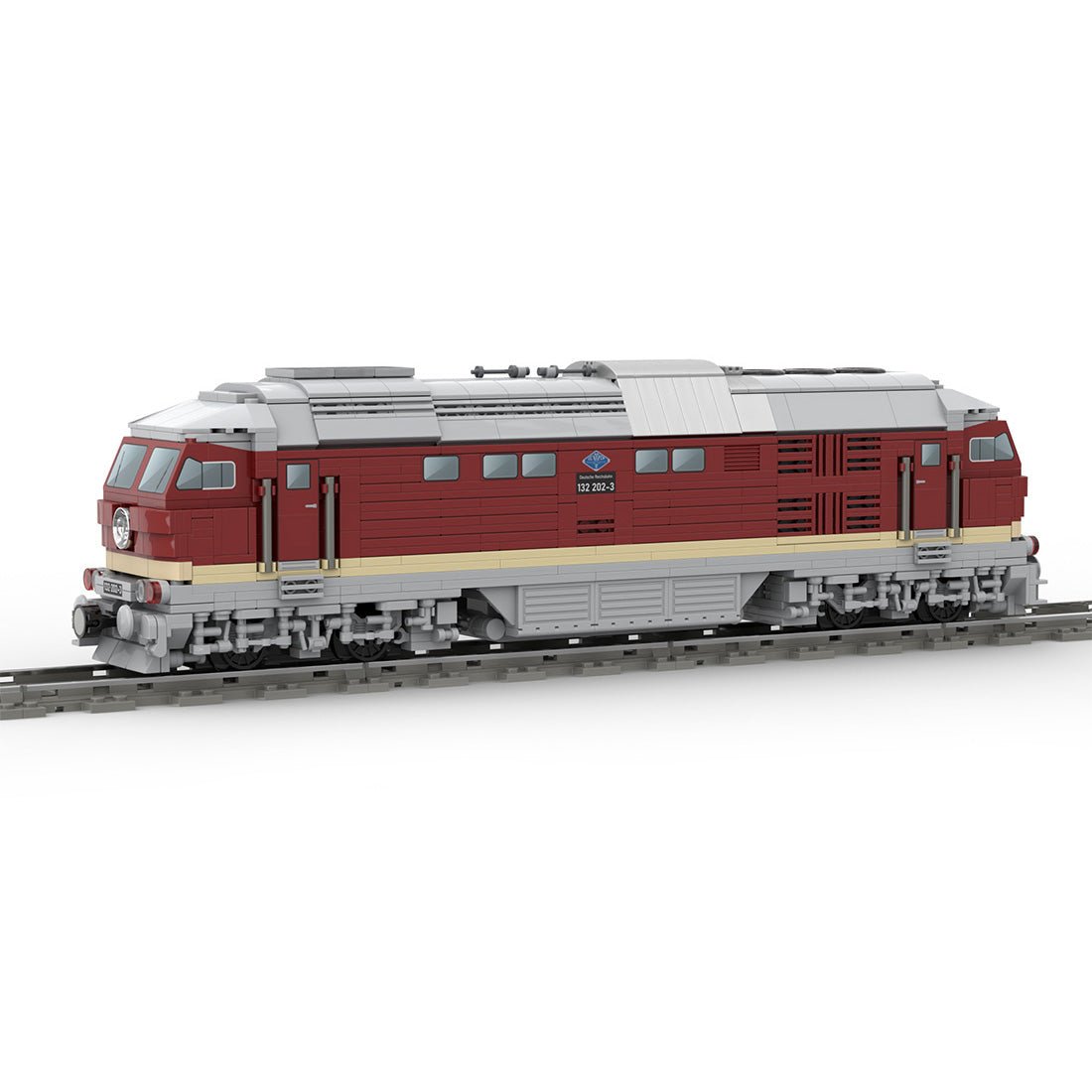 Electric Locomotive BR132 Klemmbausteine - LesDiy - Klemmbausteine