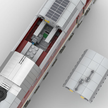 Electric Locomotive BR132 Klemmbausteine - LesDiy - Klemmbausteine