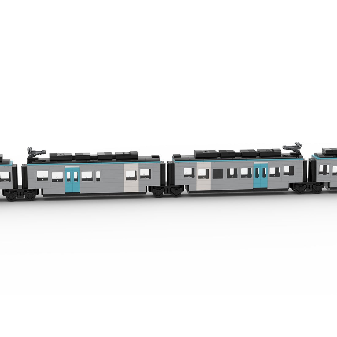 European High - Speed Train Klemmbausteine - LesDiy - Klemmbausteine