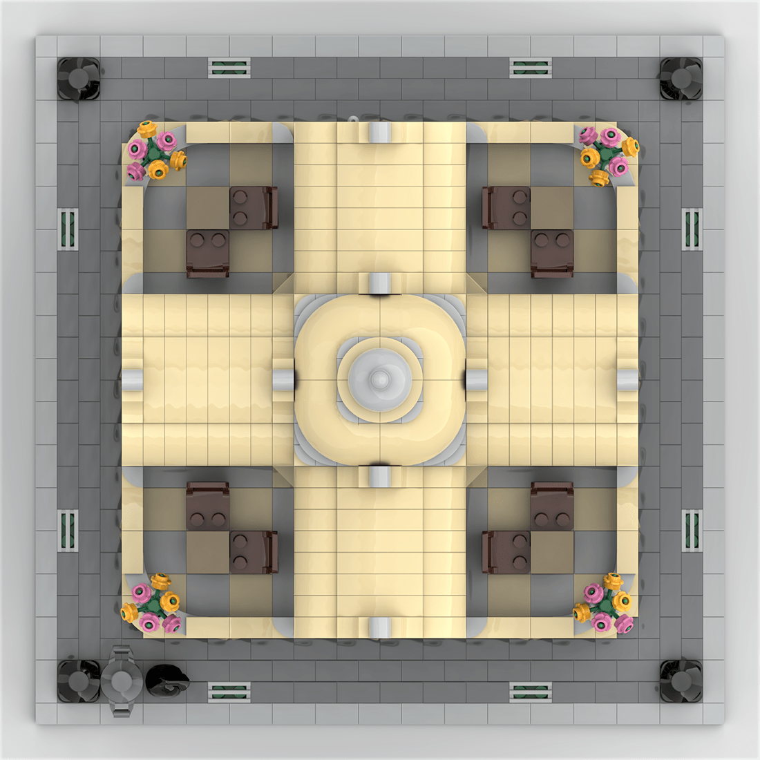 European Style Restaurant Klemmbausteine - LesDiy - Klemmbausteine