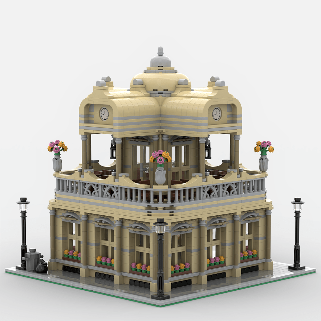 European Style Restaurant Klemmbausteine - LesDiy - Klemmbausteine