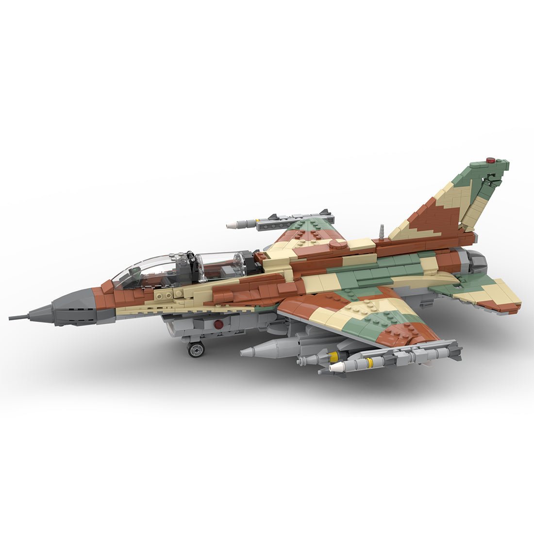 F16I Kampfjet Militär Klemmbausteine - LesDiyproduct_type##