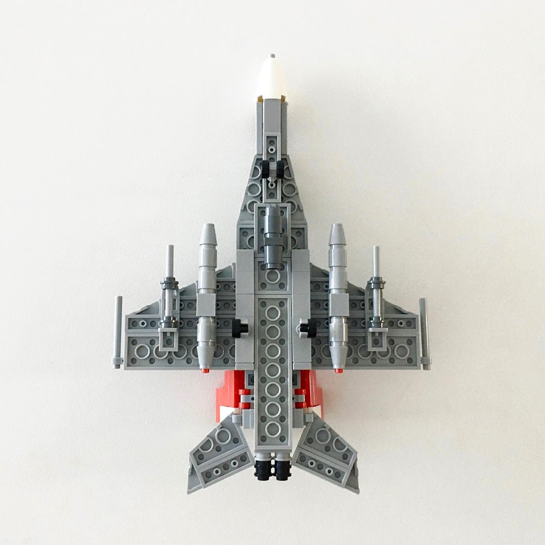 F/18 Red Devils Aircraft Military Klemmbausteine - LesDiy - Klemmbausteine