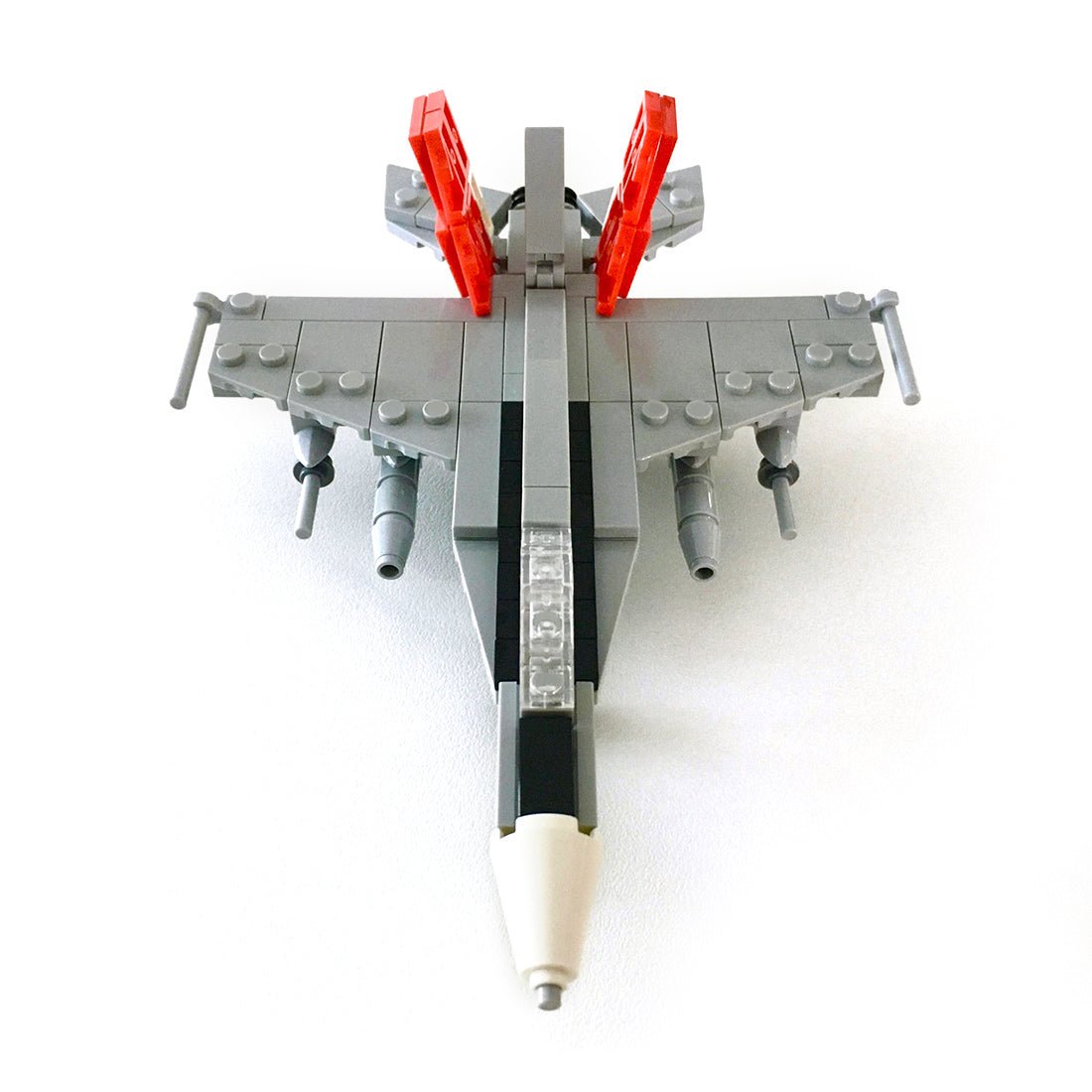 F/18 Red Devils Aircraft Military Klemmbausteine - LesDiy - Klemmbausteine