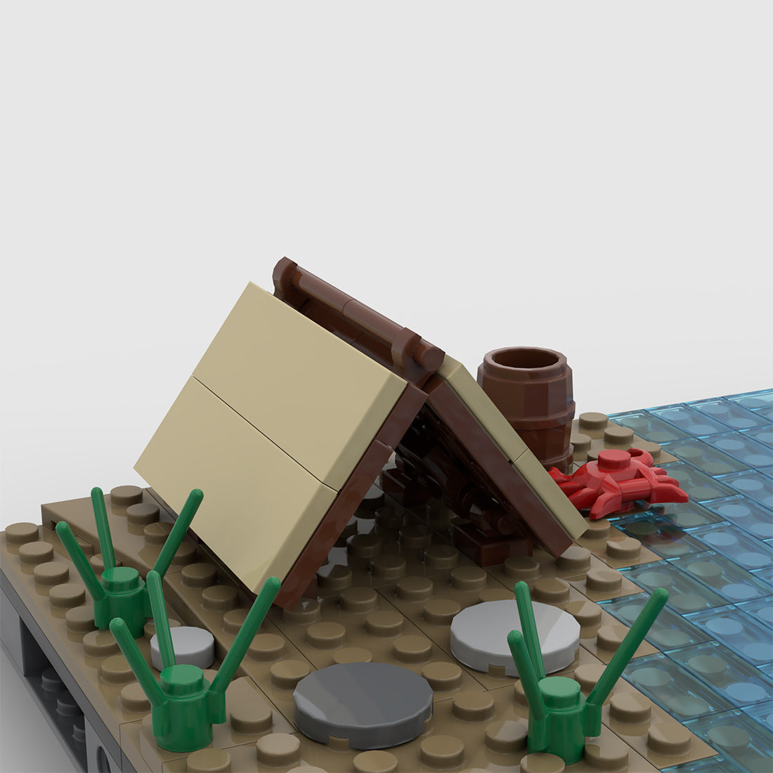 Medieval Pirate Tower CA-002 Klemmbausteine