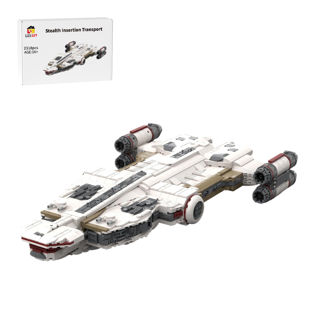 MOC-178872 The Bad Batch - The Remora Klemmbausteine
