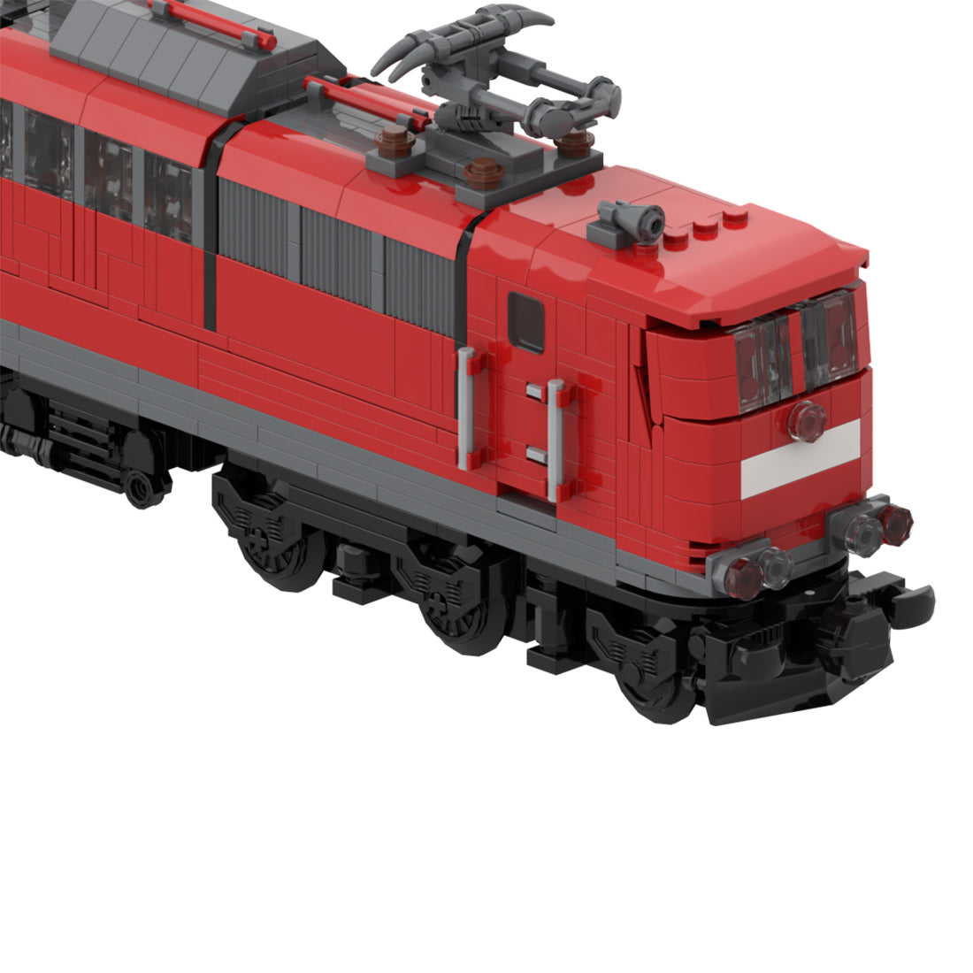 BR-151 Elektrolokomotive für den Schwerlastverkehr Klemmbausteine