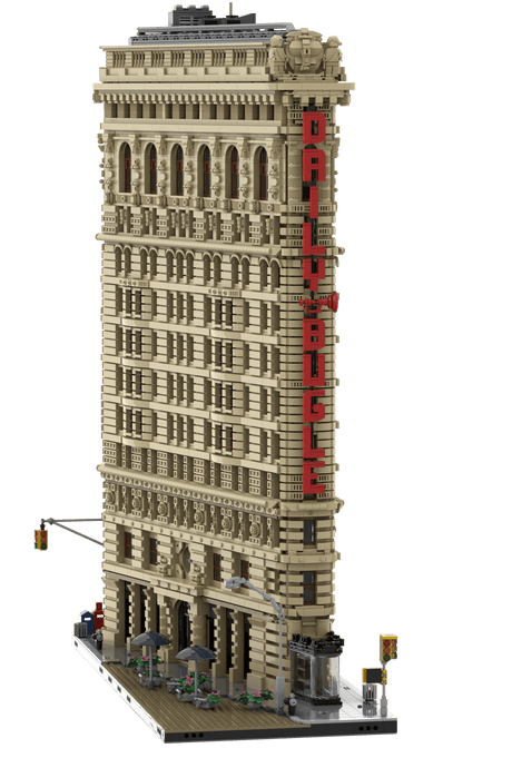 Flatiron Building Klemmbausteine - LesDiy - Klemmbausteine