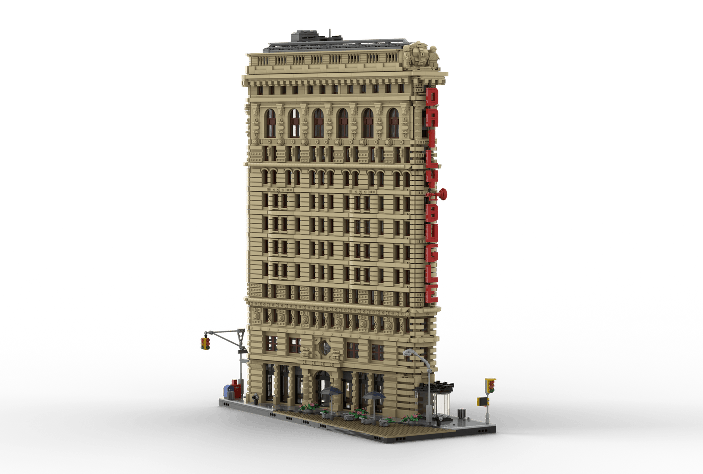 Flatiron Building Klemmbausteine - LesDiy - Klemmbausteine