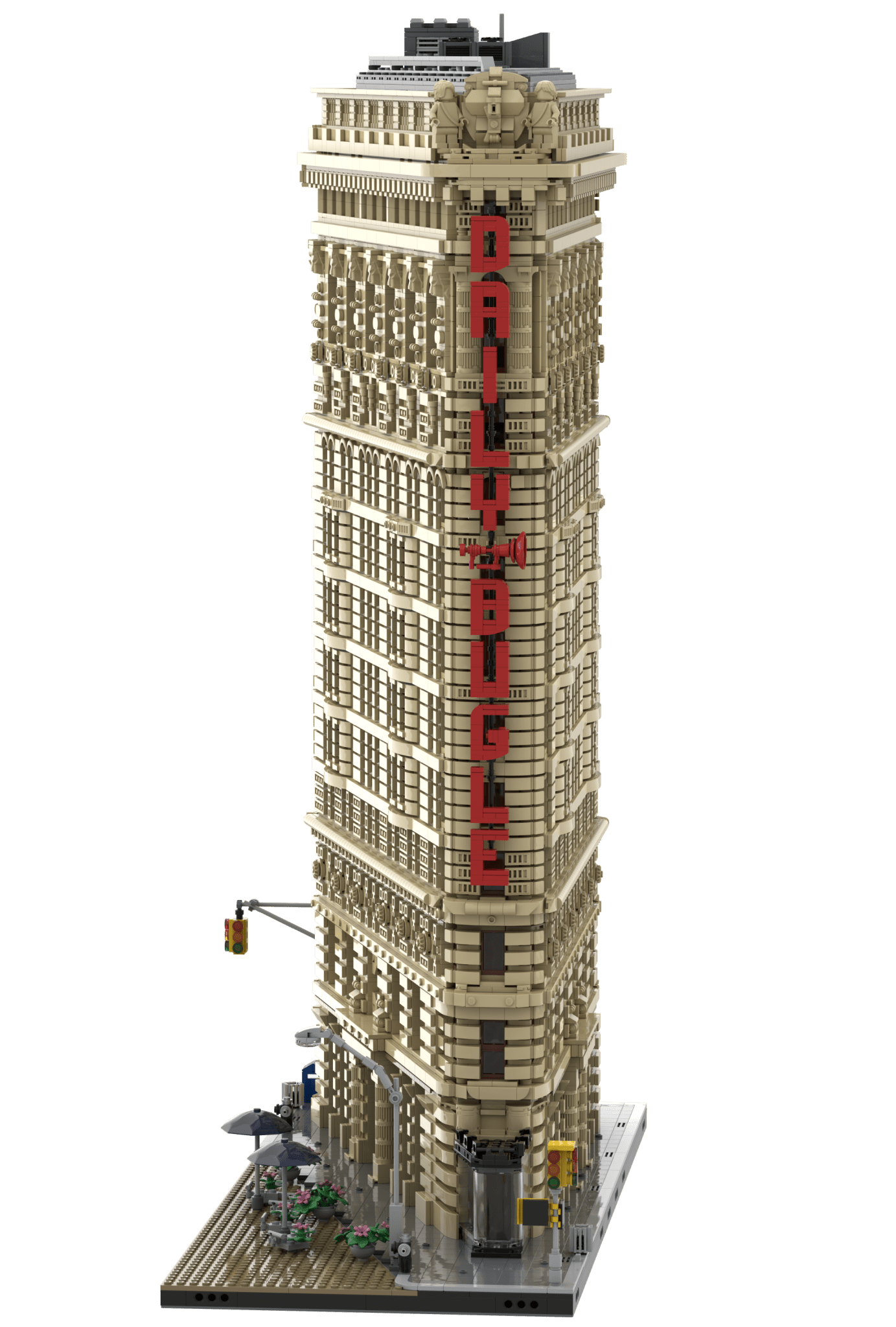 Flatiron Building Klemmbausteine - LesDiy - Klemmbausteine