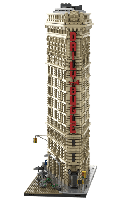 Flatiron Building Klemmbausteine - LesDiy - Klemmbausteine