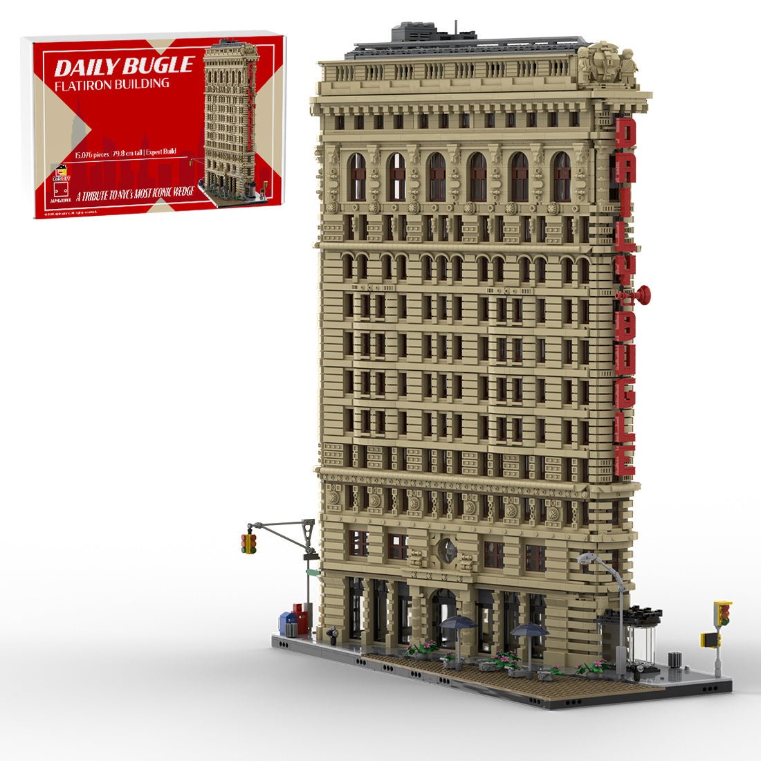 Flatiron Building Klemmbausteine - LesDiy - Klemmbausteine