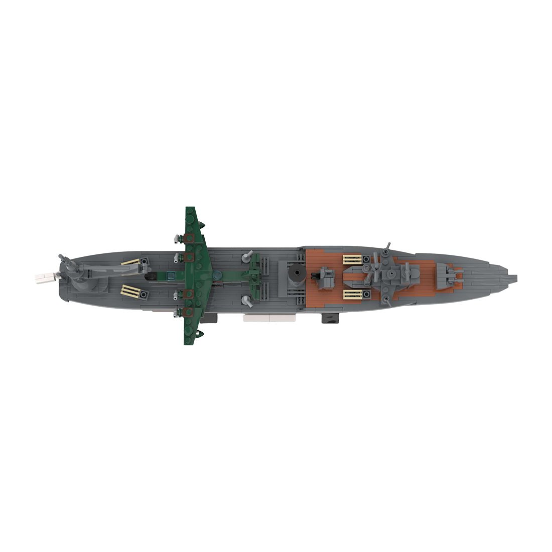 Flugzeugträger der Militärmarine Klemmbausteine - LesDiyproduct_type##