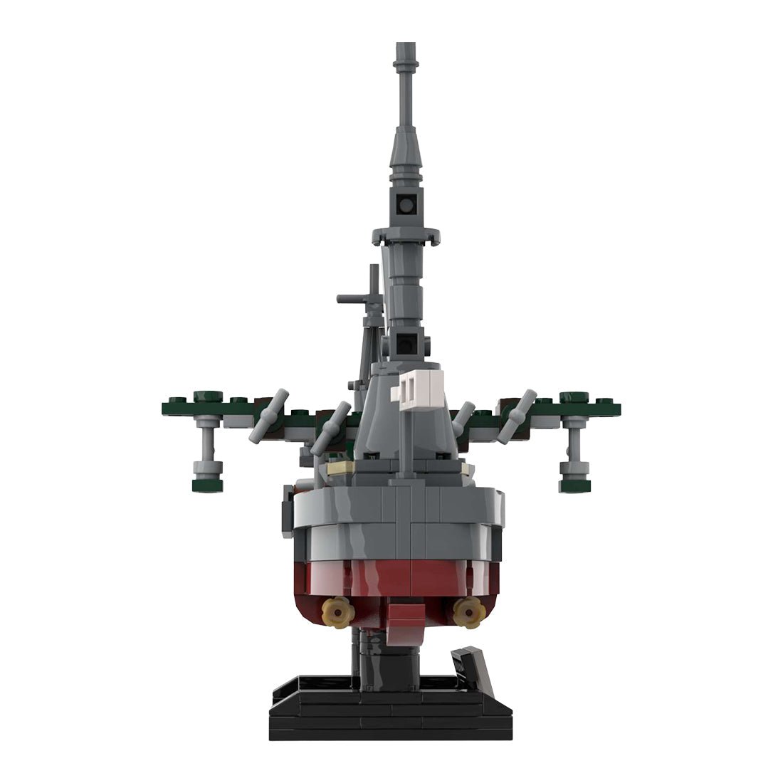 Flugzeugträger der Militärmarine Klemmbausteine - LesDiyproduct_type##