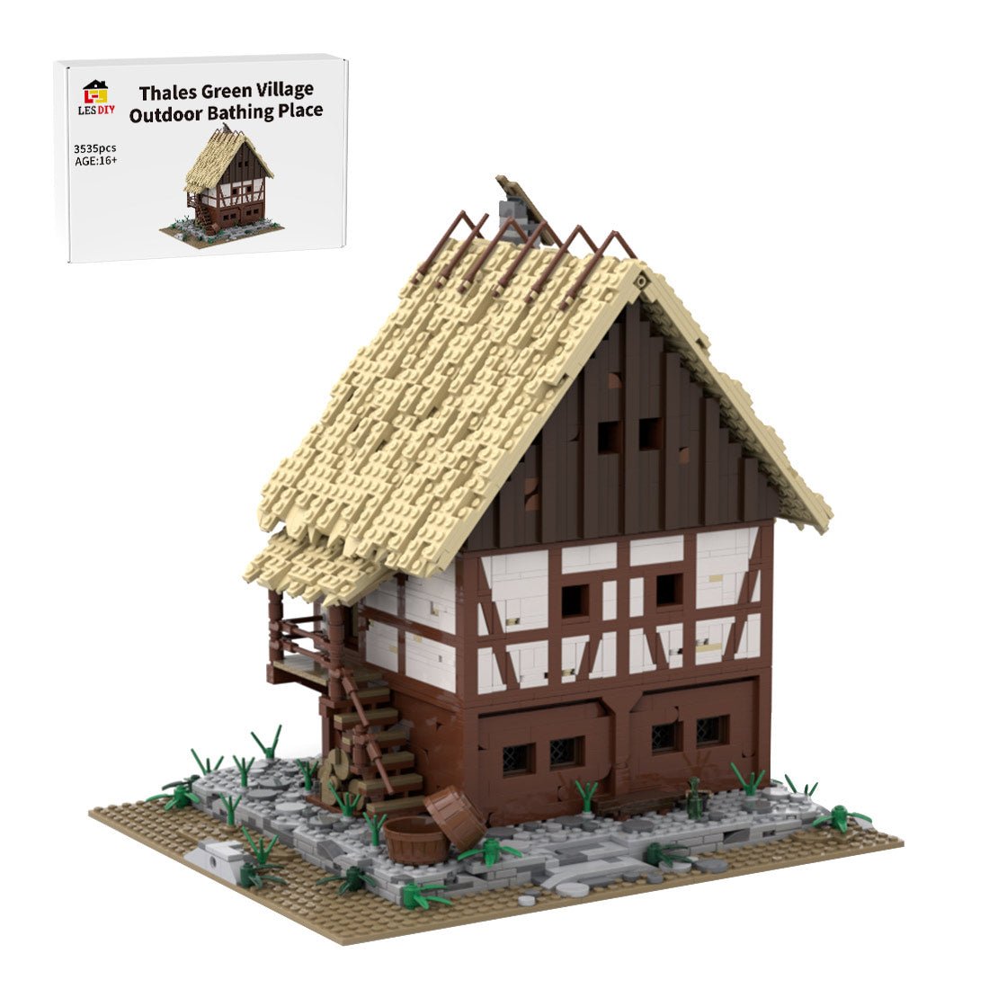 Freibad im Thales Green Village Klemmbausteine - LesDiy - Klemmbausteine