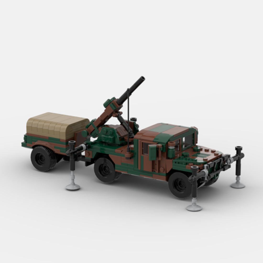 Frontier Humvee 13 Klemmbausteine-LesDiy-Klemmbausteine
