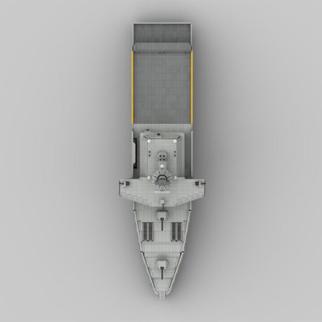 Futuristisches Mehrzweckfahrzeug Marineschiff Militär klemmbausteine - LesDiy - Klemmbausteine