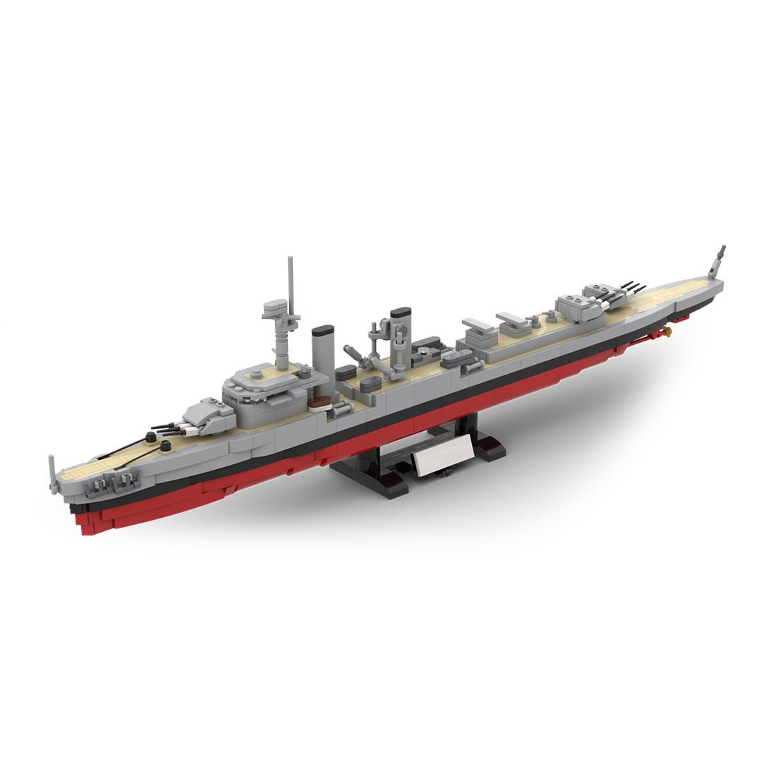 German 1930 Light Cruiser Köln - Scale 1:300 Klemmbausteine - LesDiyproduct_type##