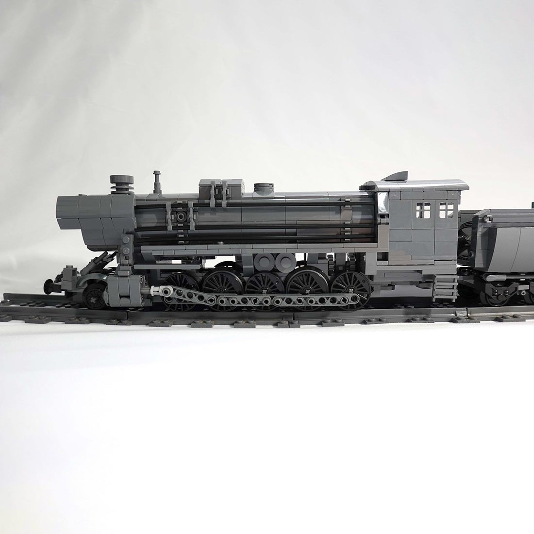 German Carl Self - propelled Mortar Railroad - carrying Klemmbausteine - LesDiy - Klemmbausteine