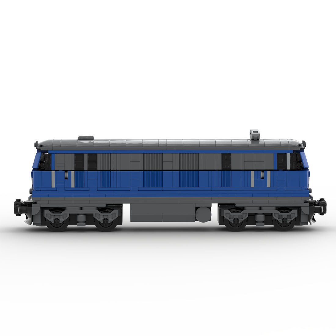 German Diesel Locomotive Klemmbausteine - LesDiy - Klemmbausteine