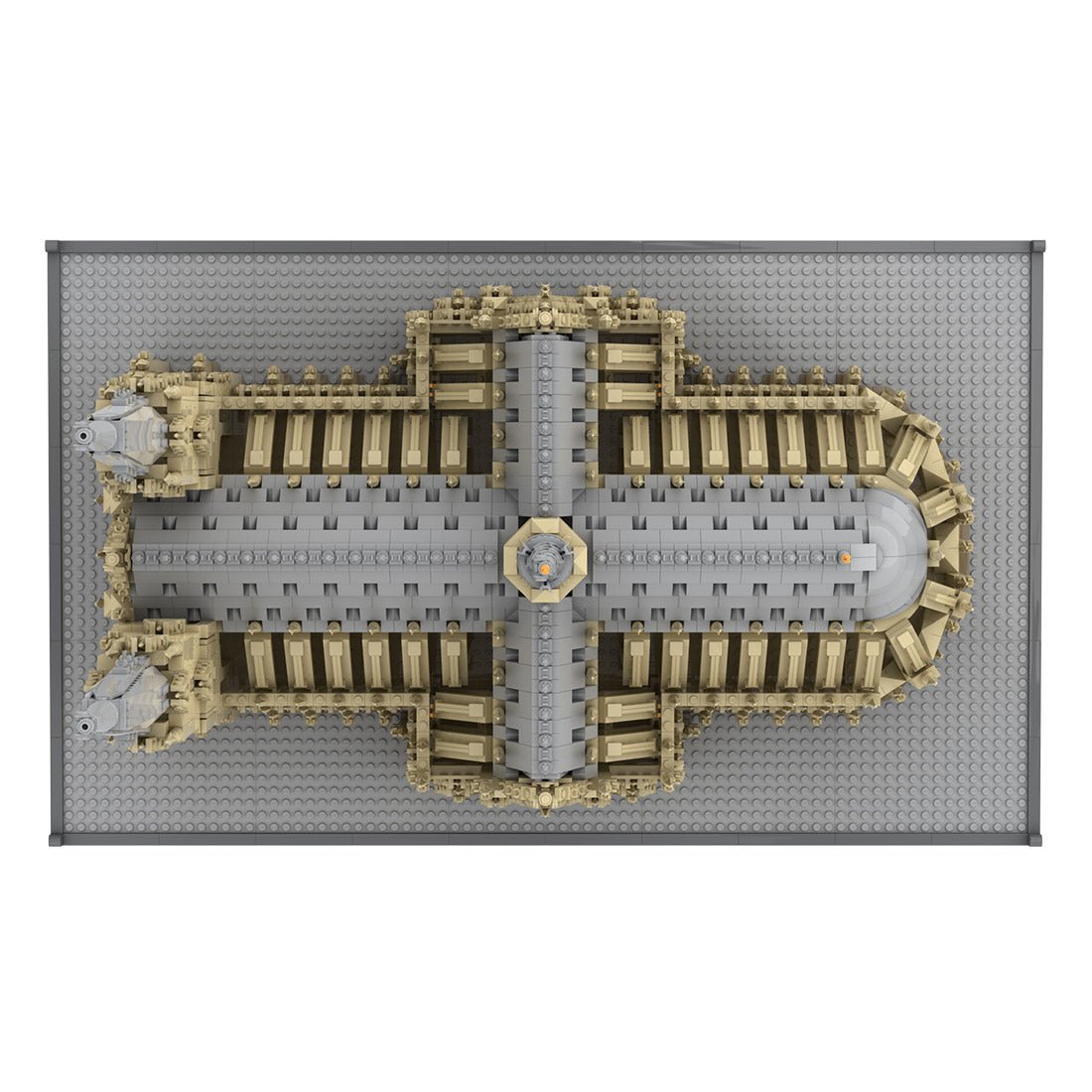 German Landmark Gothic Cathedral Klemmbausteine - LesDiy - Klemmbausteine