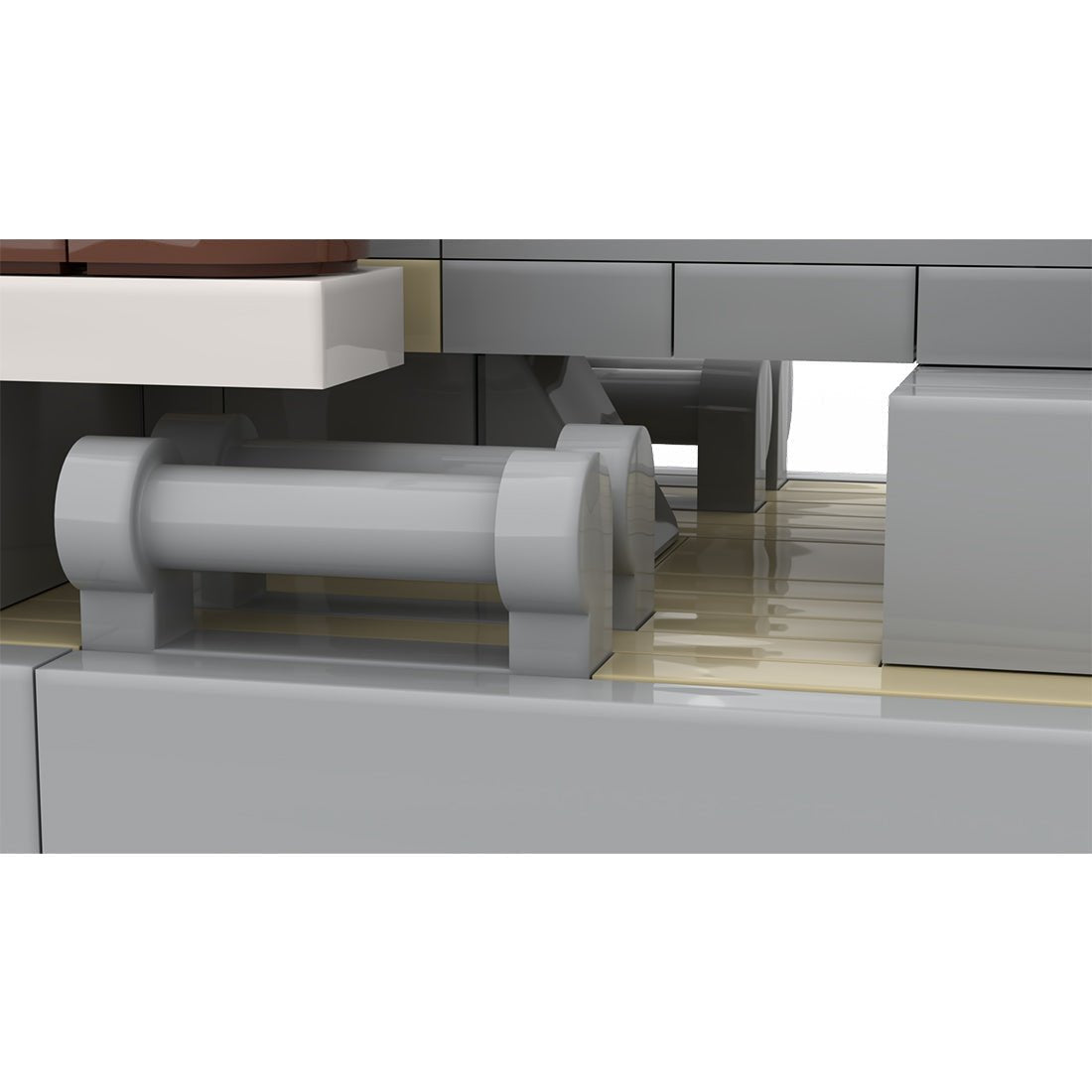 German Light Cruiser Königsberg - Scale 1:300 Klemmbausteine - LesDiyproduct_type##