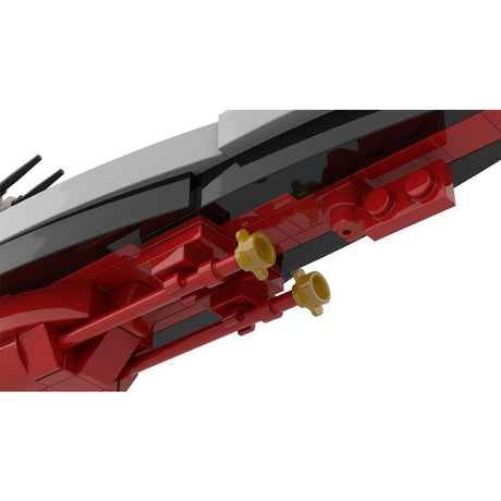 German Light Cruiser Königsberg - Scale 1:300 Klemmbausteine - LesDiyproduct_type##