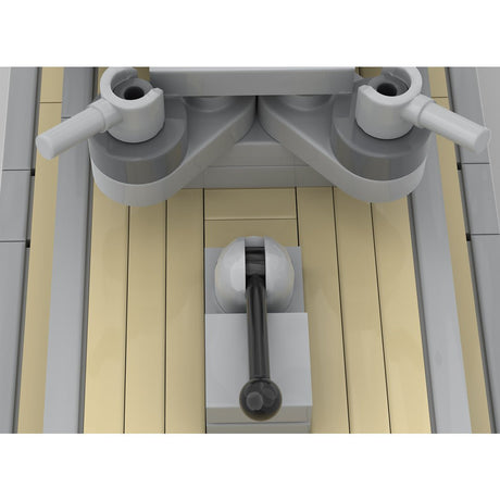 German Light Cruiser Königsberg - Scale 1:300 Klemmbausteine - LesDiyproduct_type##