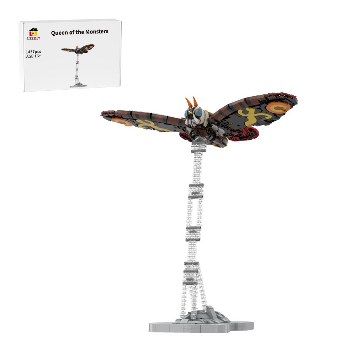 Gorgeous Moth Insect Klemmbausteine - LesDiy - Klemmbausteine