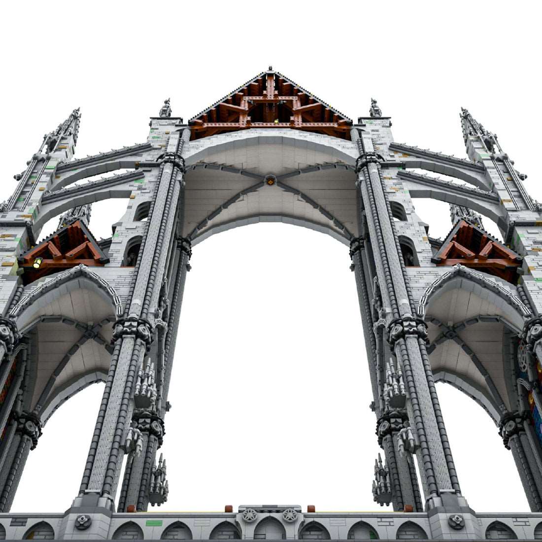 Gotischer Kirchenquerschnitt Klemmbausteine - LesDiy - Klemmbausteine