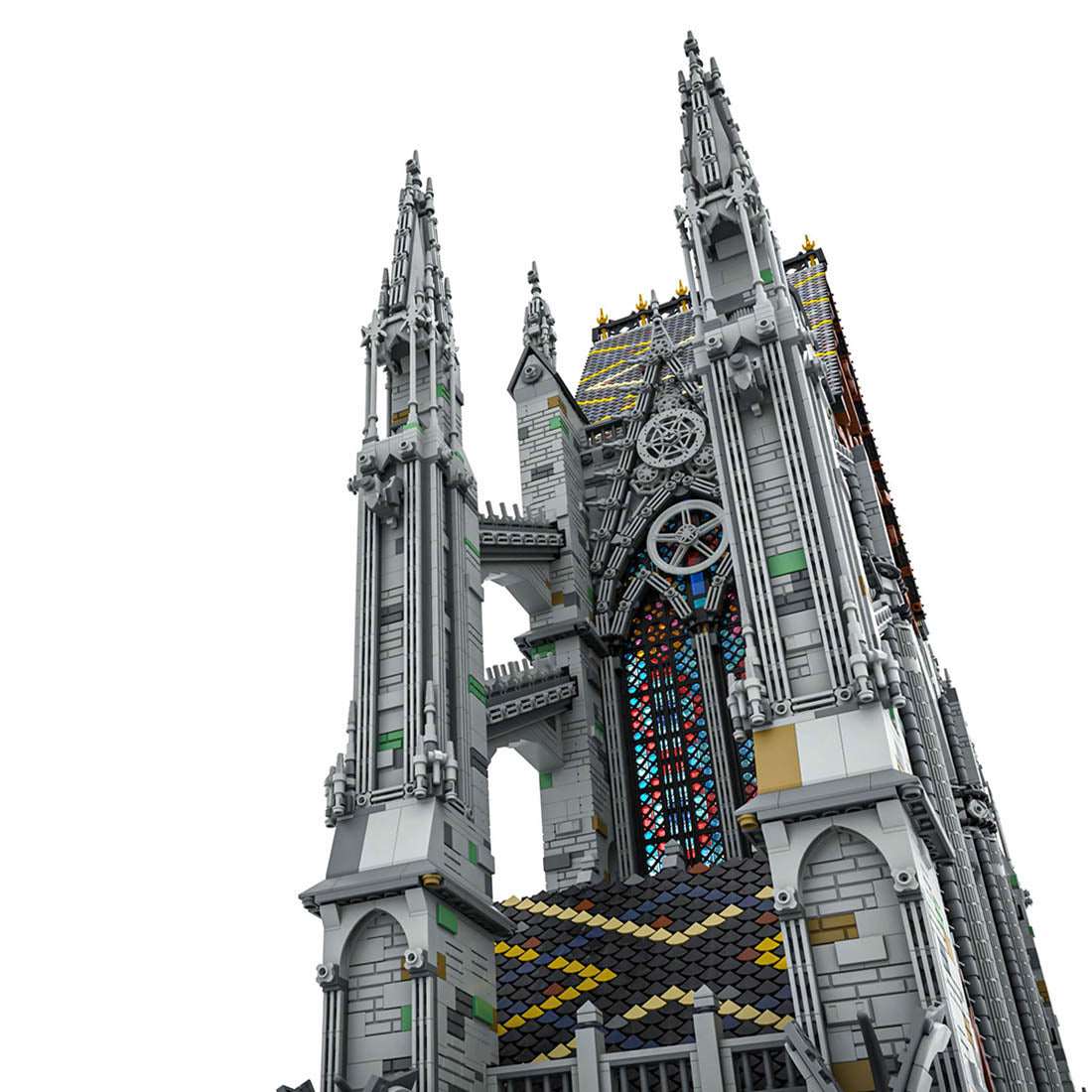 Gotischer Kirchenquerschnitt Klemmbausteine - LesDiy - Klemmbausteine