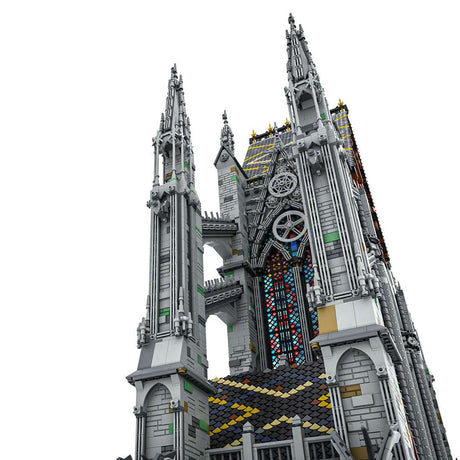 Gotischer Kirchenquerschnitt Klemmbausteine - LesDiy - Klemmbausteine