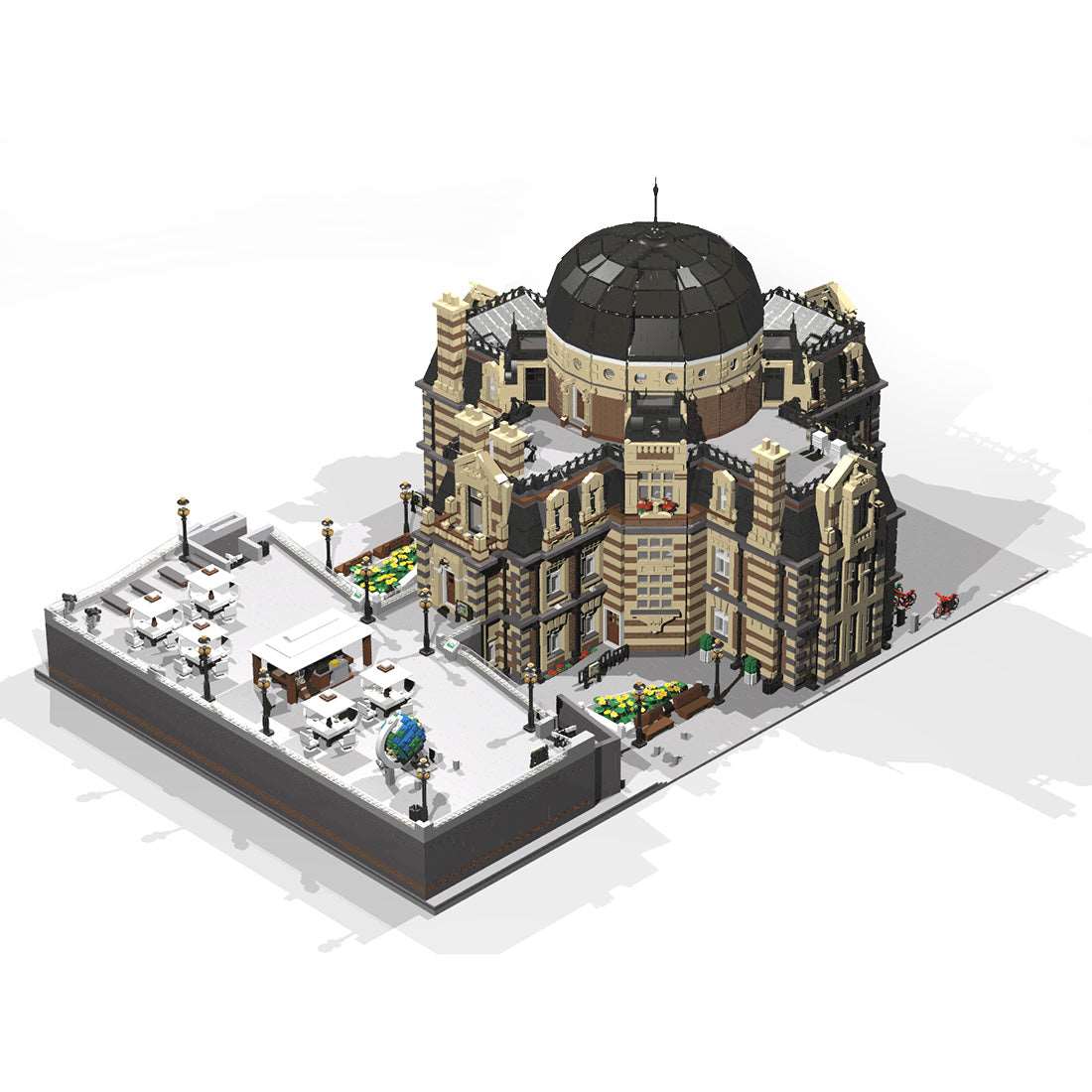 Greenwich Observatory - Astronomiezentrum Klemmbausteine - LesDiy - Klemmbausteine